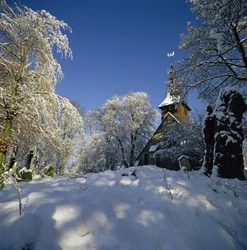 St. Peterskirche im Schnee, Thundersley, Essex